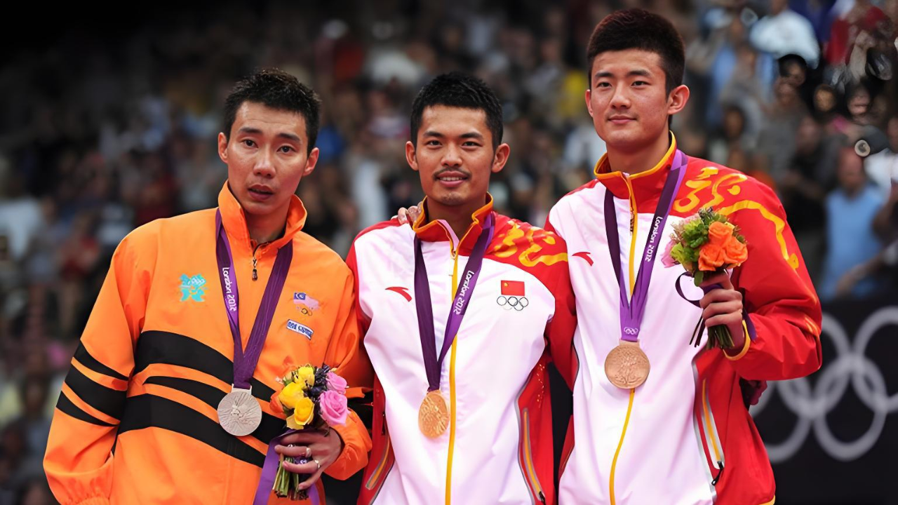 中国羽毛球队爆冷韩国羽毛球队，林丹打破历史纪录的简单介绍